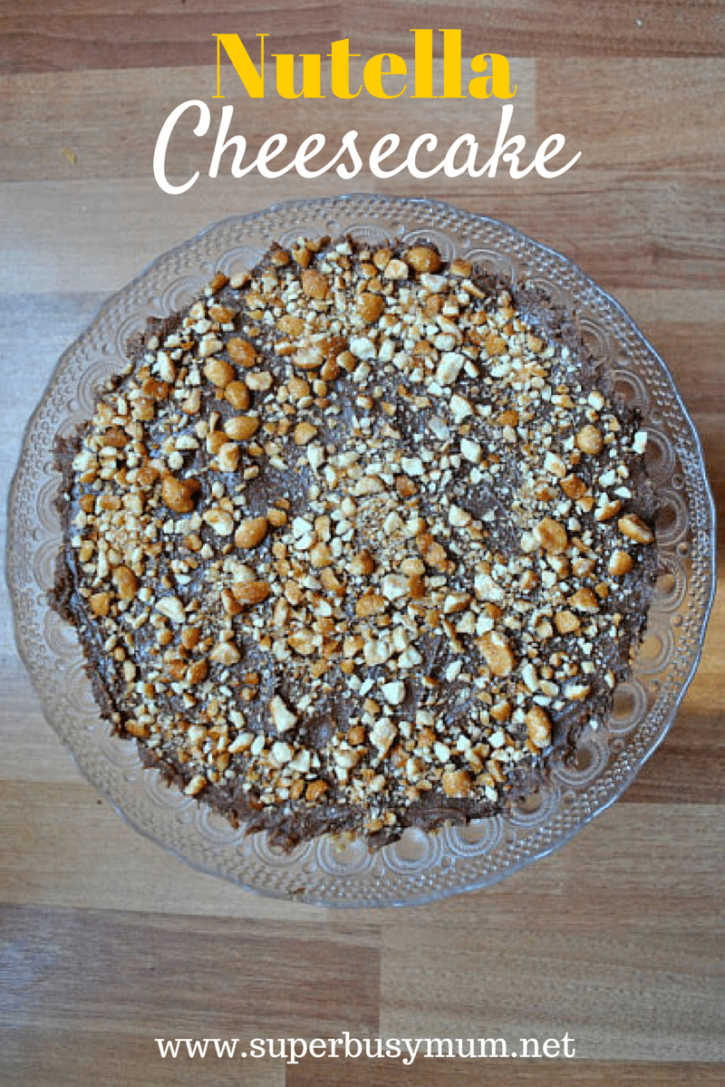Nutella cheesecake recipe