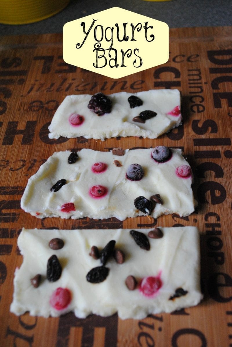 Yoghurt bar recipe
