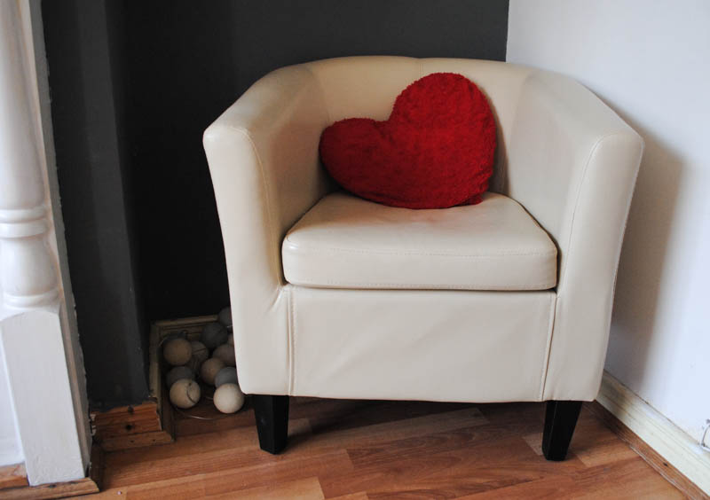 A new home addition {in the shape of an armchair…}