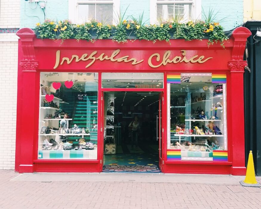 Irregular choice shoe shop