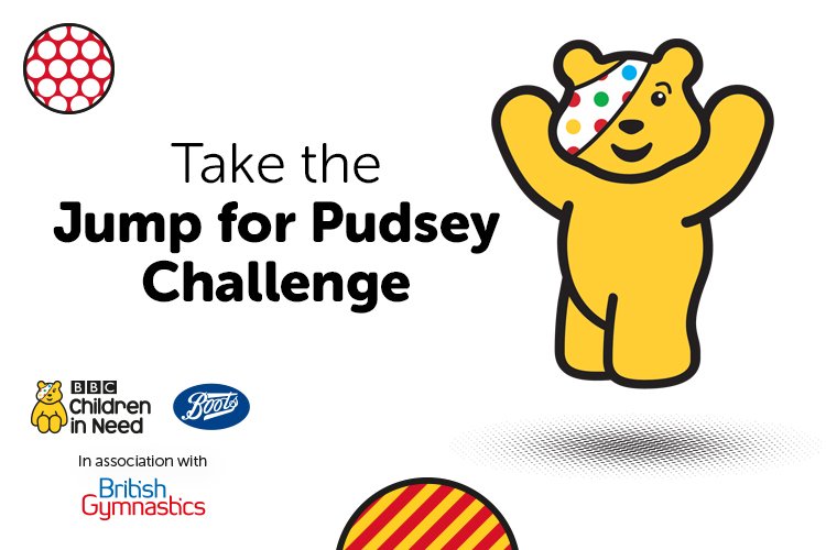 #JumpForPudsey for the Children in Need Campaign