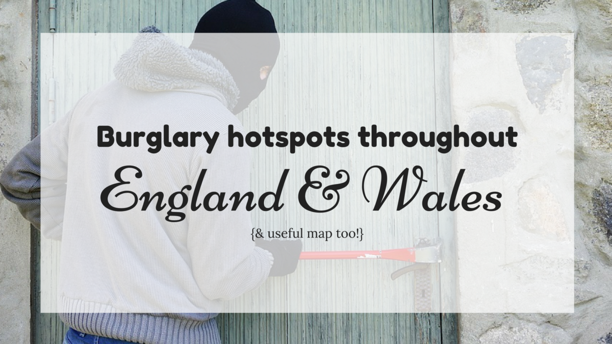 Burglary Hotspots throughout England & Wales