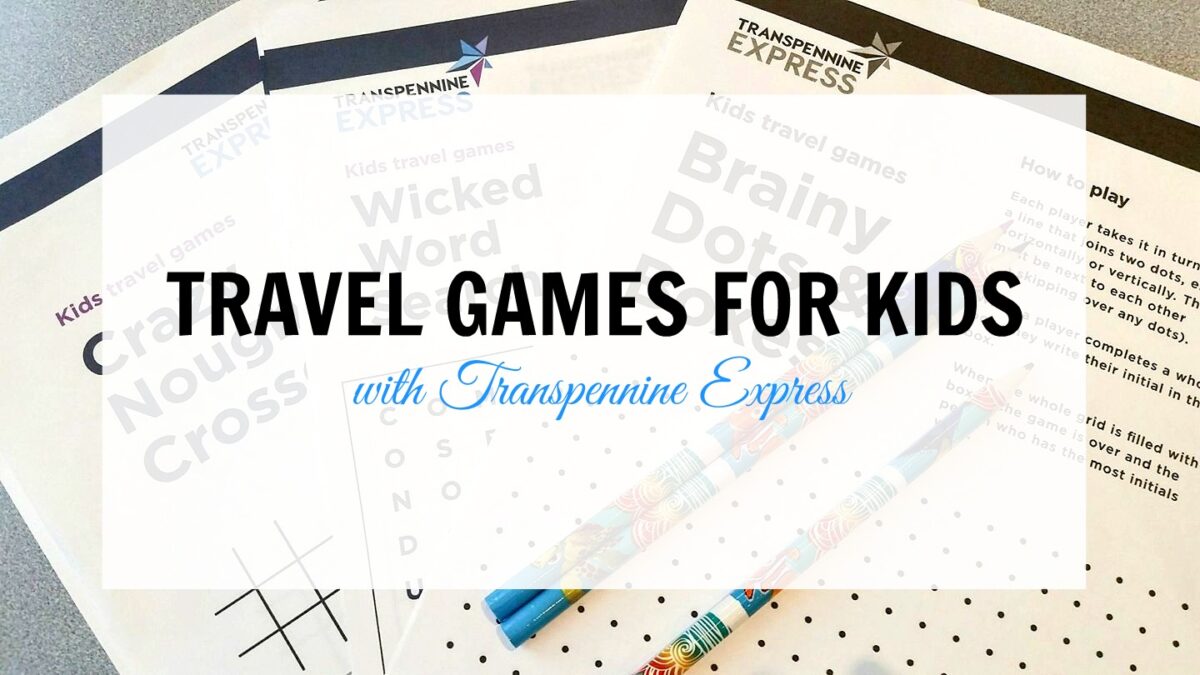 Travel games for kids with Transpennine Express