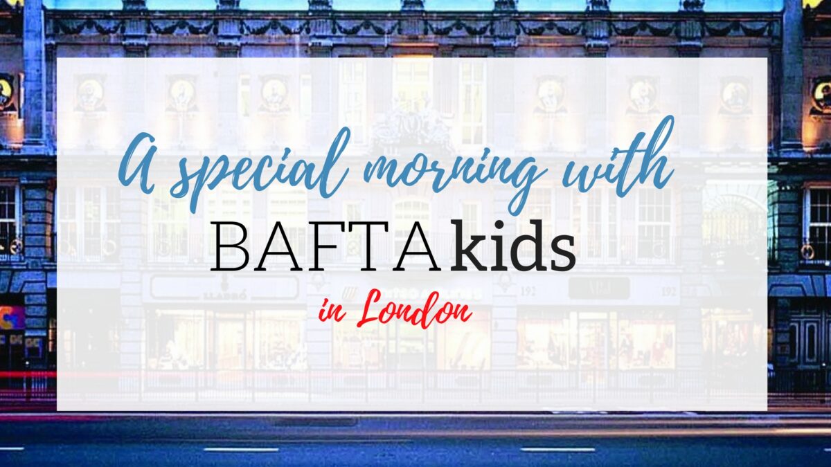 A special morning with #BAFTAkids in London