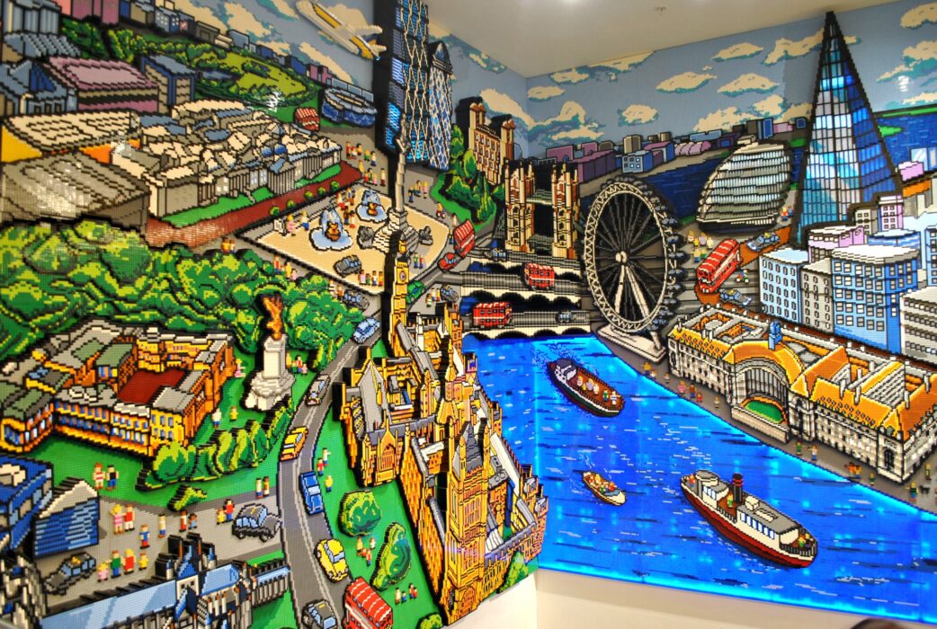 Lego store, Leicester square in London