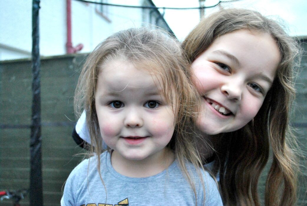 Siblings in March
