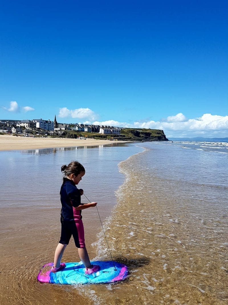 Body boarding on Castlerock beach, Northern Ireland Join us on our latest trip to Castlerock & see what what we got up to! Click through to see more photos!