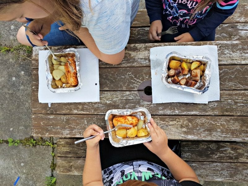 Click through to see more photos of our Campfire cooking fun with Simply Hike