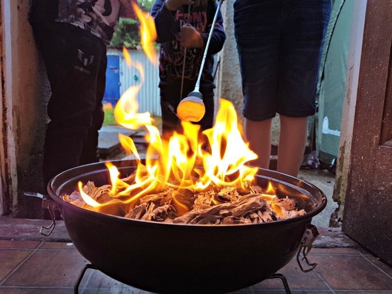 Click through to see more photos of our Campfire cooking fun with Simply Hike