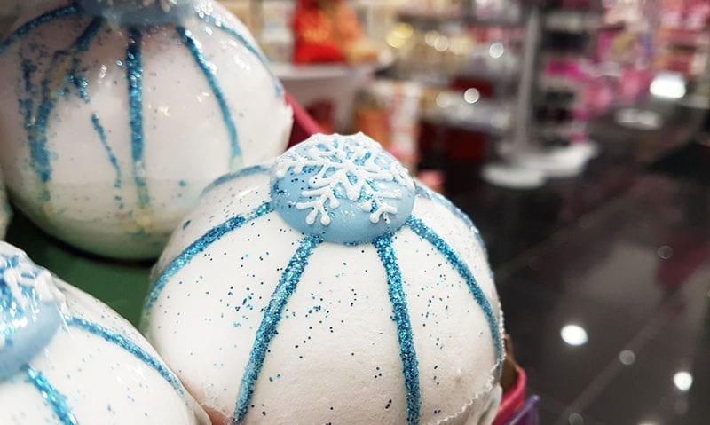 Bath bomb from the beauty outlet