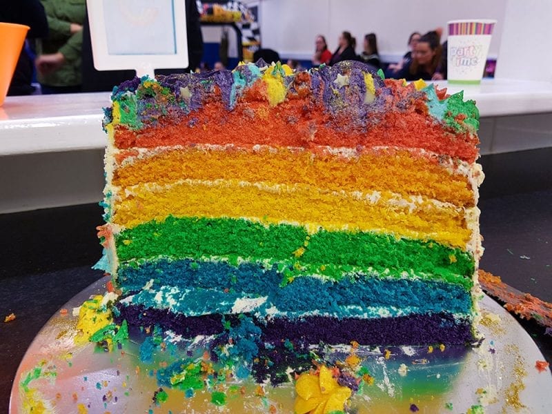 Rainbow cake