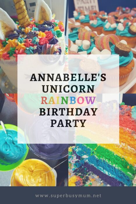 Unicorn rainbow party inspiration - Pinterest