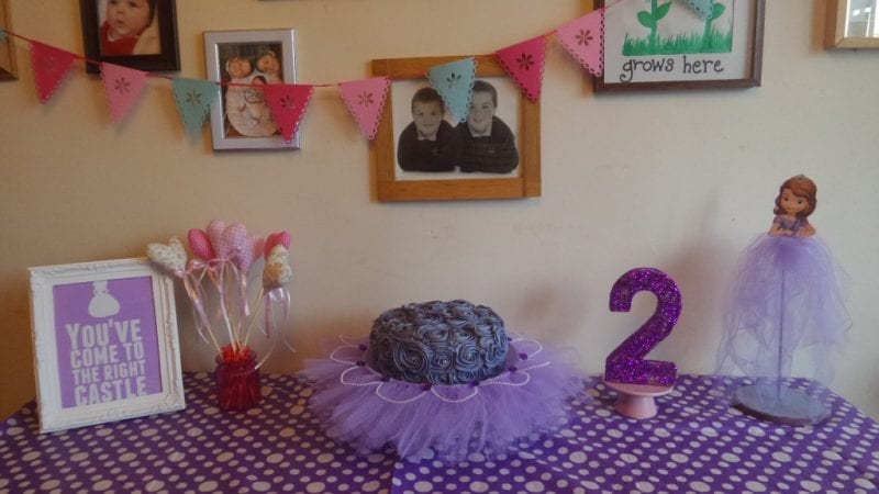 Sophia the first birthday party