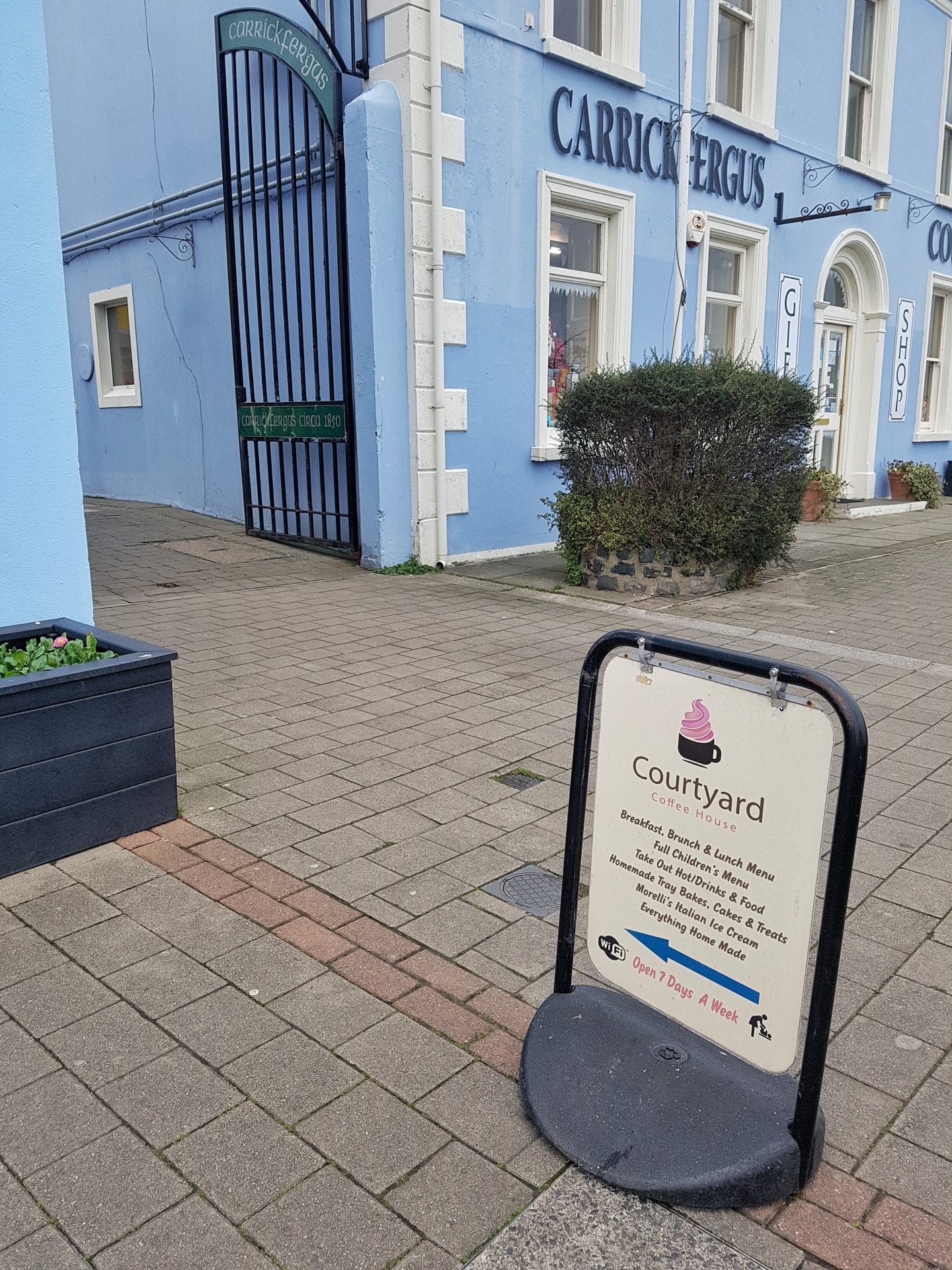Courtyard, Carrickfergus