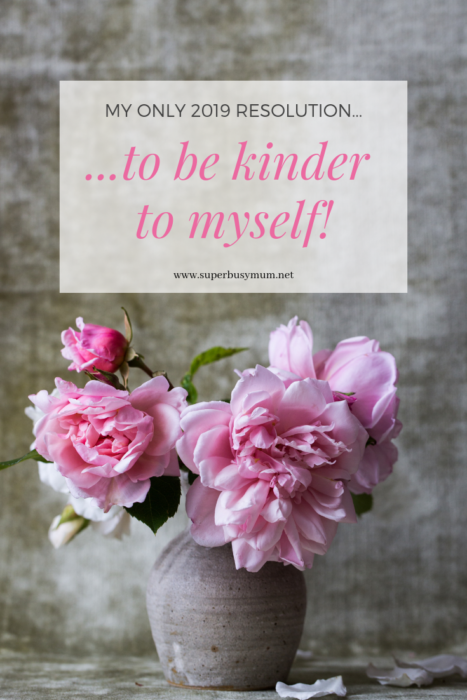 Be kinder to yourself