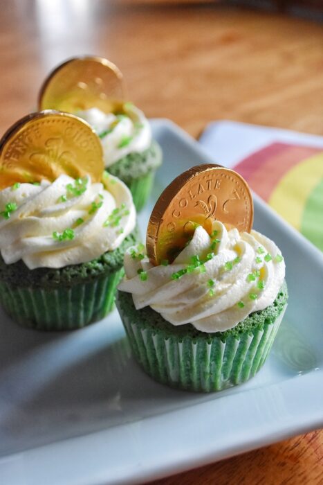 Saint Patricks Day cupcake recipe