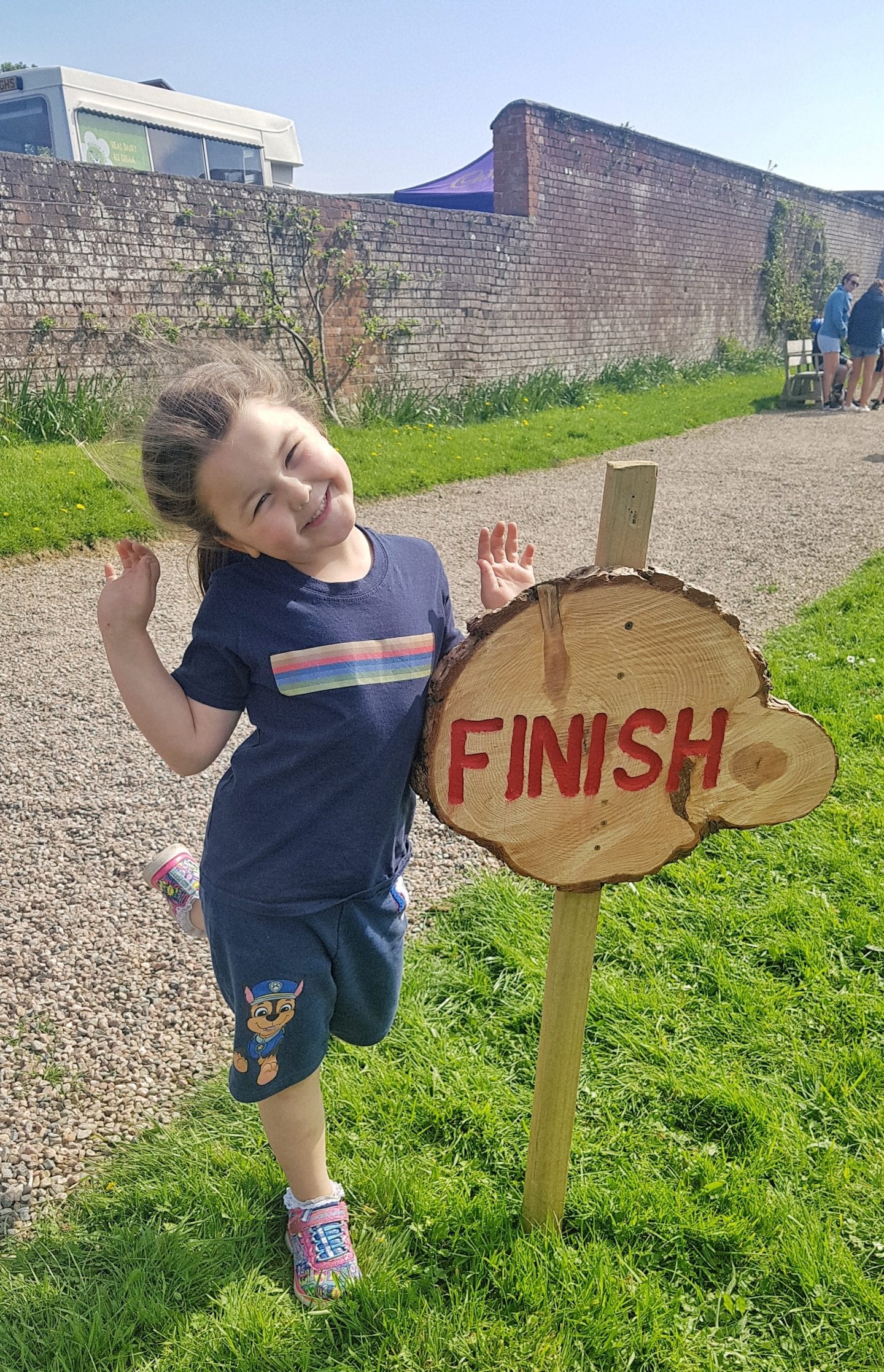 Easter egg hunt at Downhill