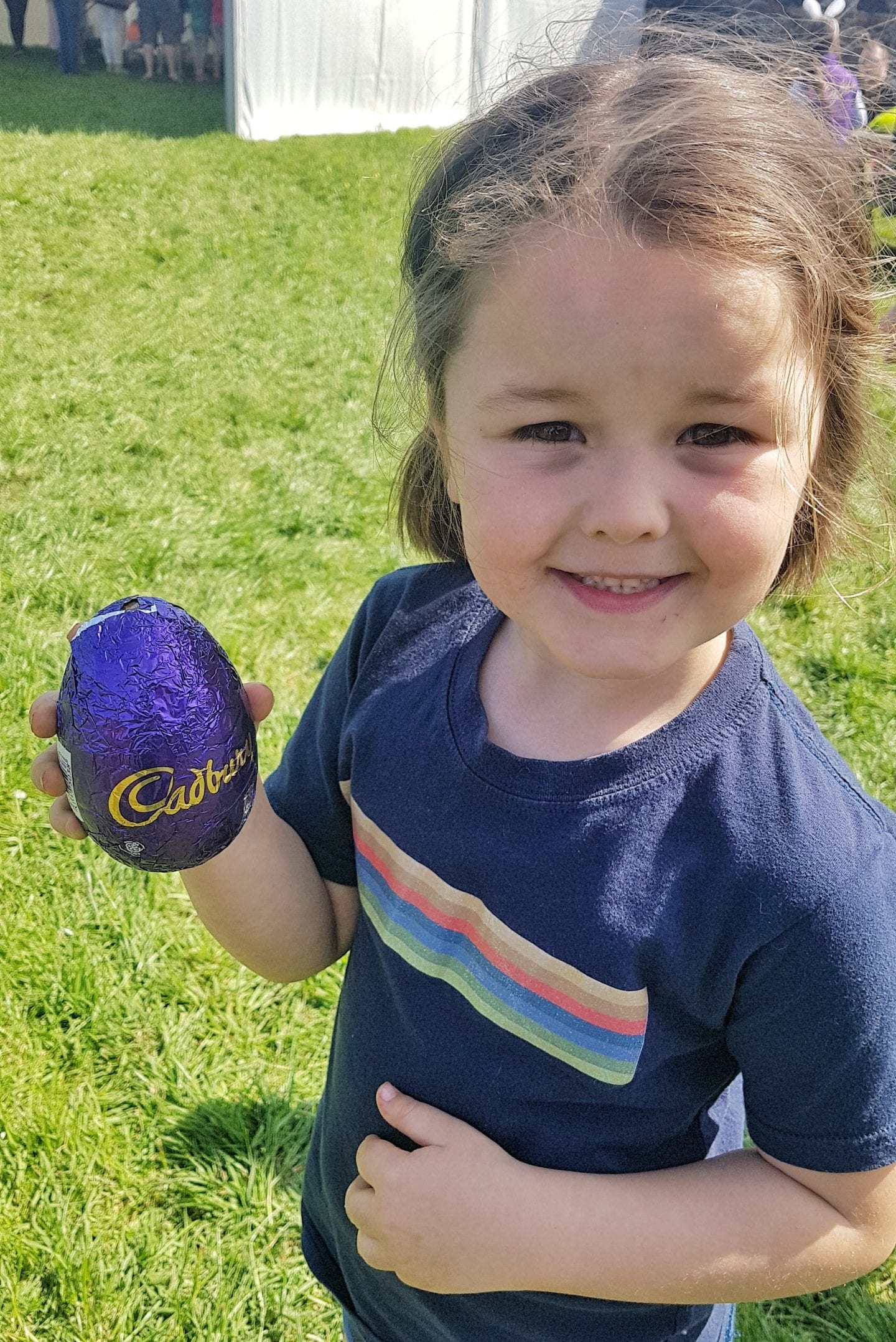 Easter egg hunt at Downhill