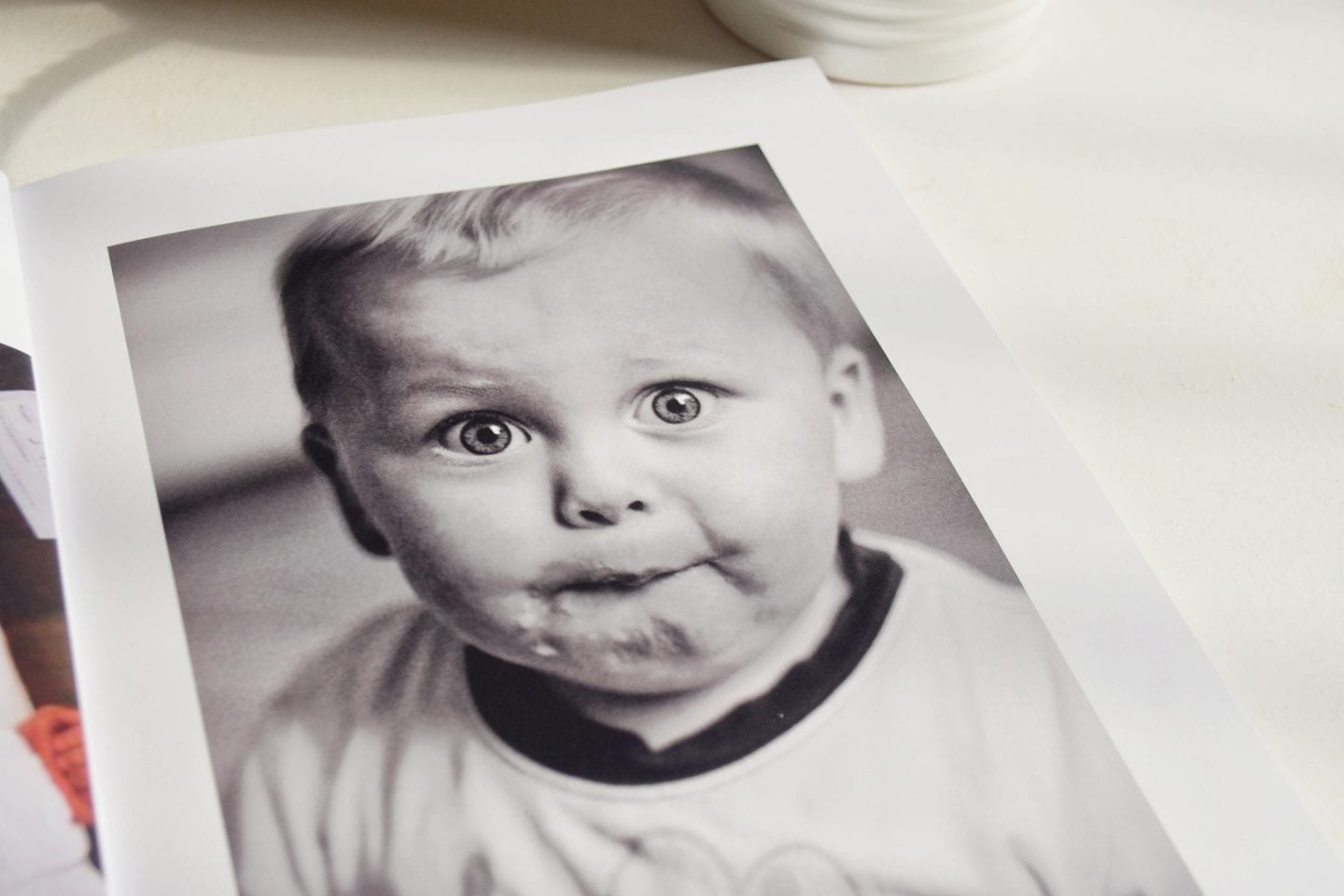 Photos in a photo book