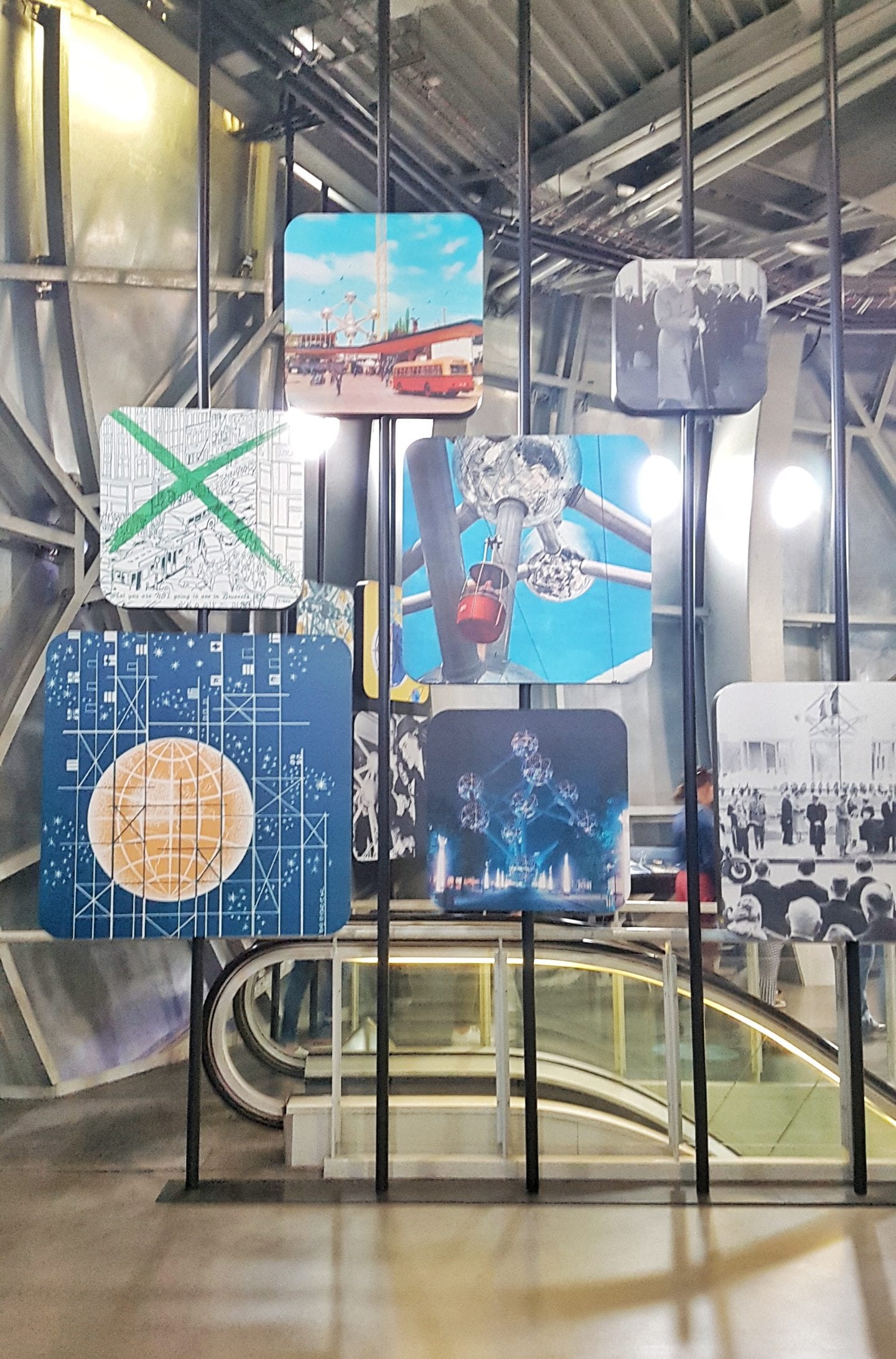 Inside the Atomium