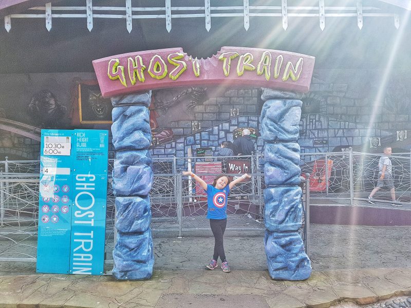 Ghost train in Blackpool