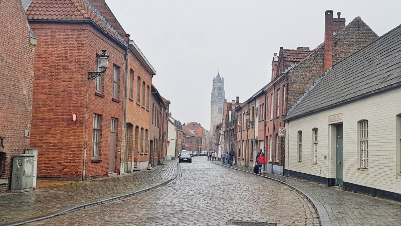 Cobble streets of Bruges