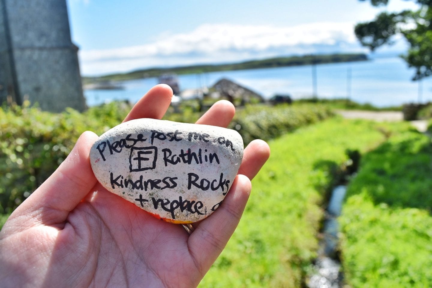 Finding rocks on Rathlin Island