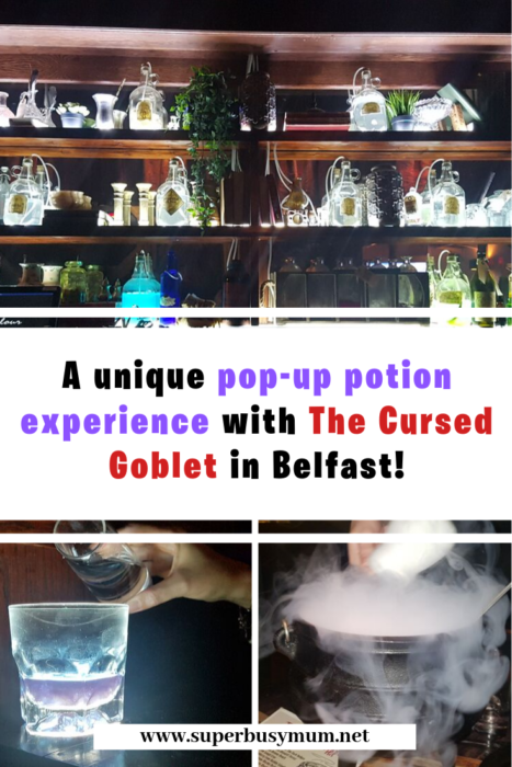 Pinterest graphic for The Cursed Goblet