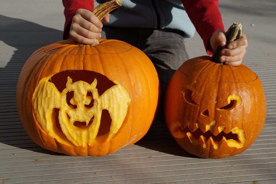 Carved pumpkins