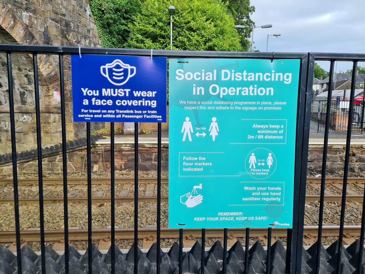 Social distancing on public transport