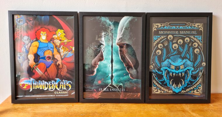 AD | Framed Movie & Gaming Wall Art Review with Zavvi