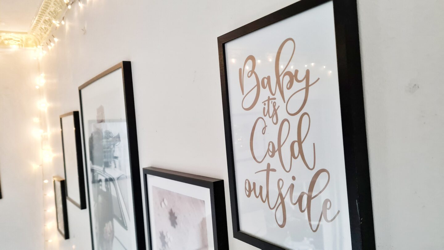 Festive wall art
