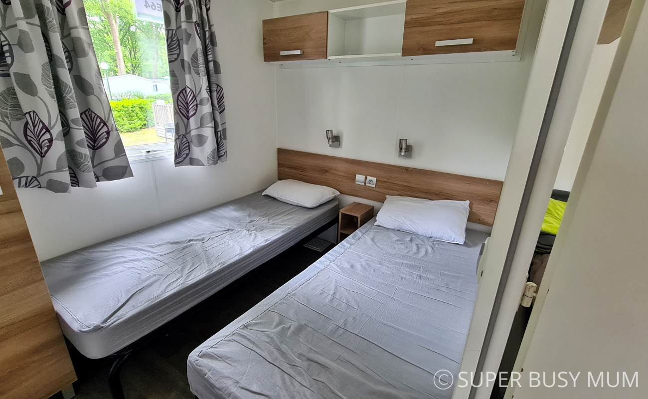 twin room with azure plus in eurocamp