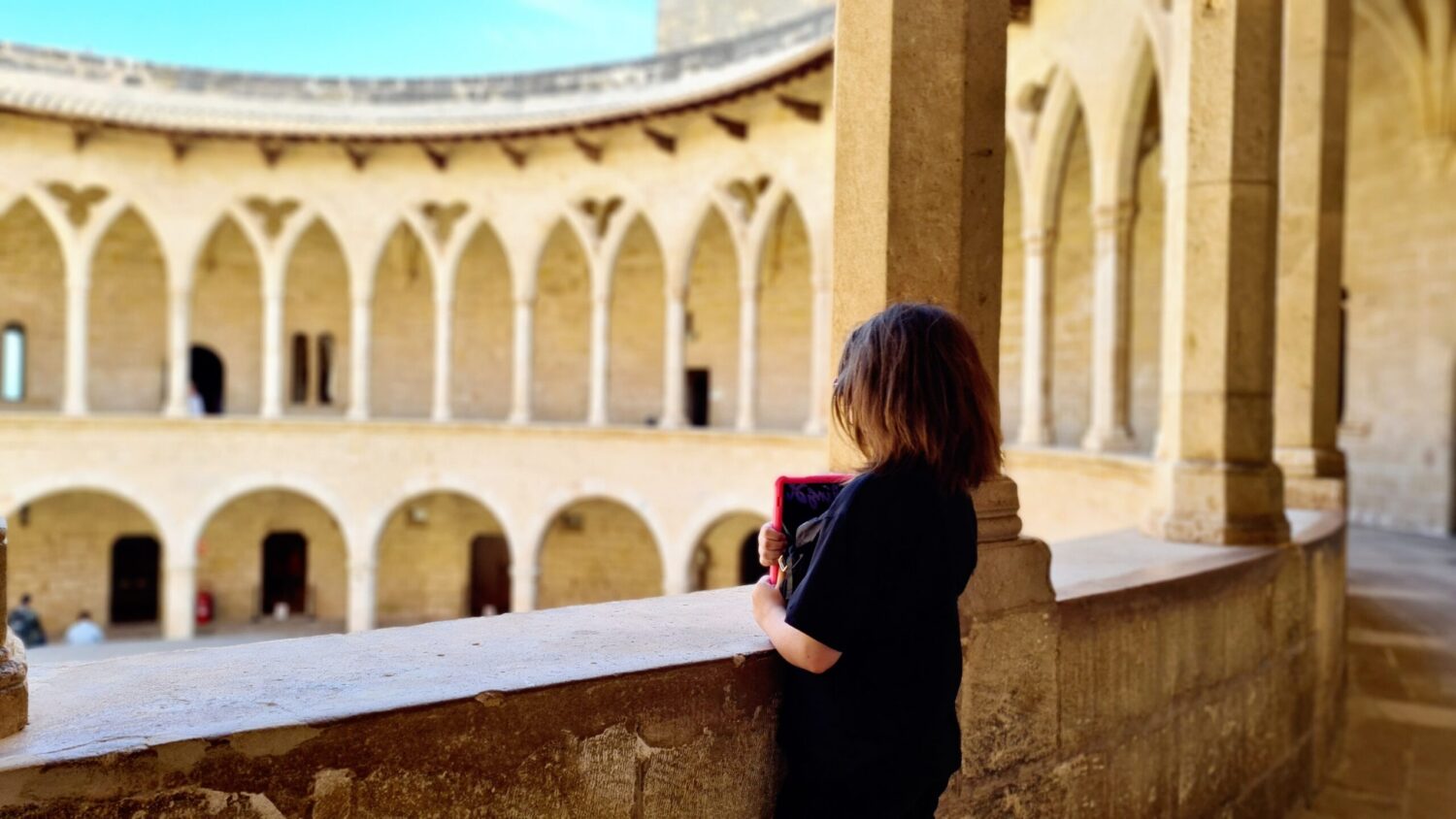 Visiting Castill De Bellver with Palma City Sightseeing Bus Tours